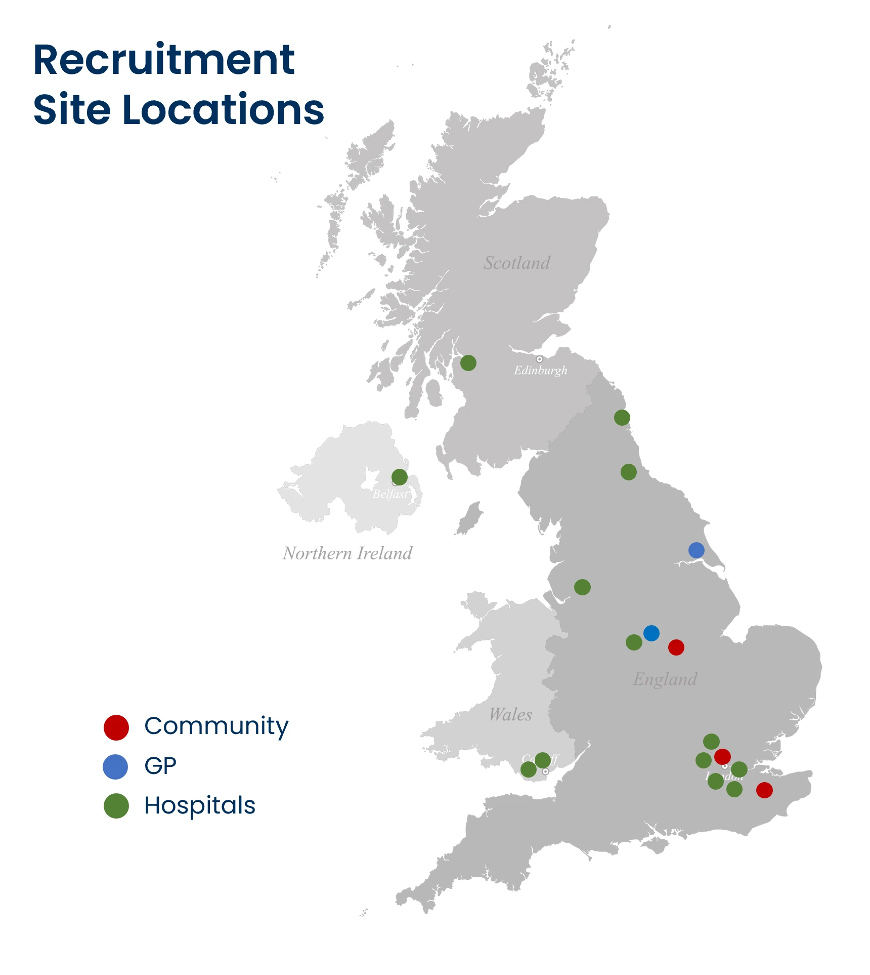 ME-HF Recruitment Site Locations